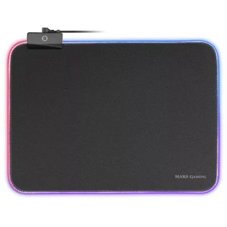 Kontrolsat - Tapete de Rato Mars Gaming - RGB - Preto - MMPRGBL