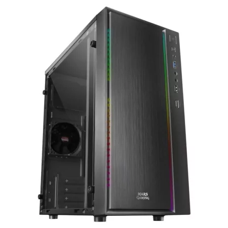 Kontrolsat - Caixa Mars Gaming - Micro-ATX - RGB - Preta - MCM