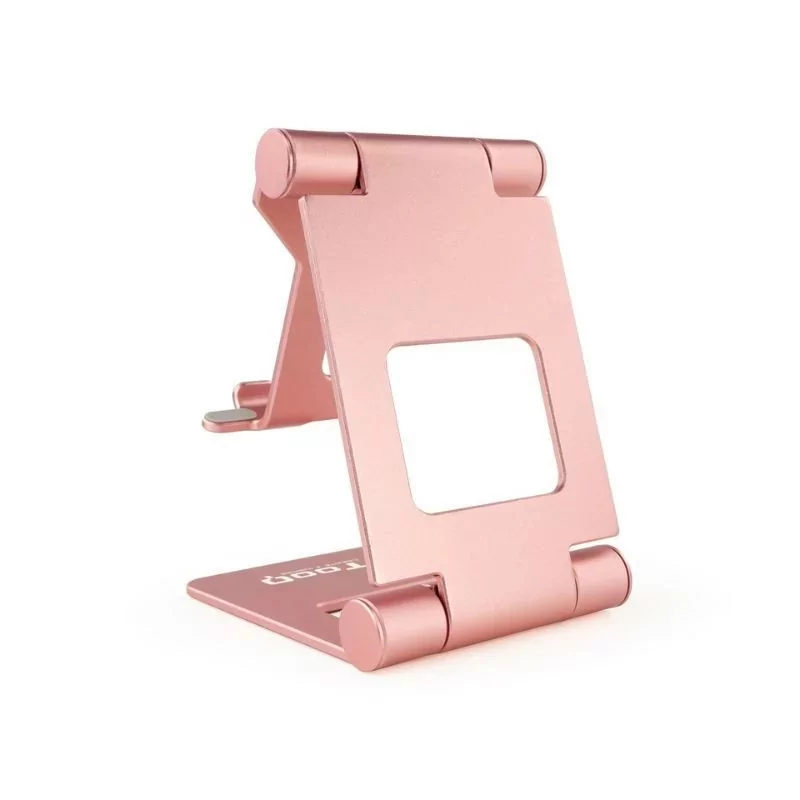 Kontrolsat - TooQ Adjustable Desk Stand - For Cell Phone / Tablet - 10" - Pink - PH-KEOPS-OCASO
