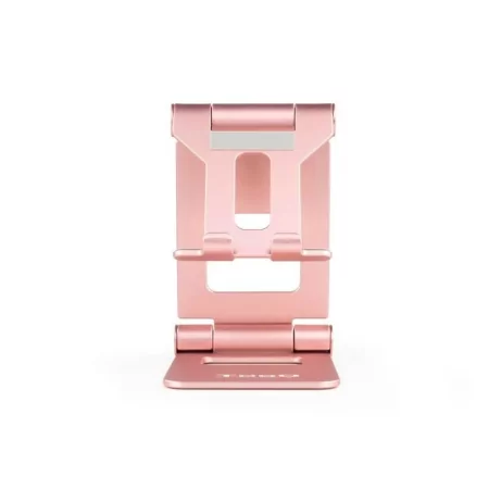 Kontrolsat - Suporte de Mesa Ajustável TooQ - P/ Telemóvel / Tablet - 10" - Rosa - PH-KEOPS-OCASO