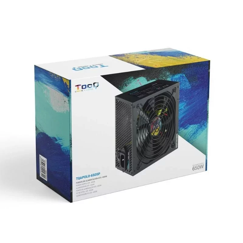 Kontrolsat - Fonte de Alimentação TooQ - ATX 650W - TQAPOLO-650SP