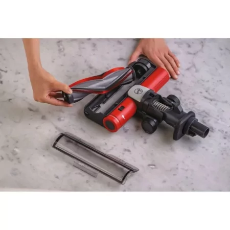 Kontrolsat - Aspirador Vertical Hoover HF9 - Anti-Twist - 350W - 21.6V - Preto / Vermelho - HF920H