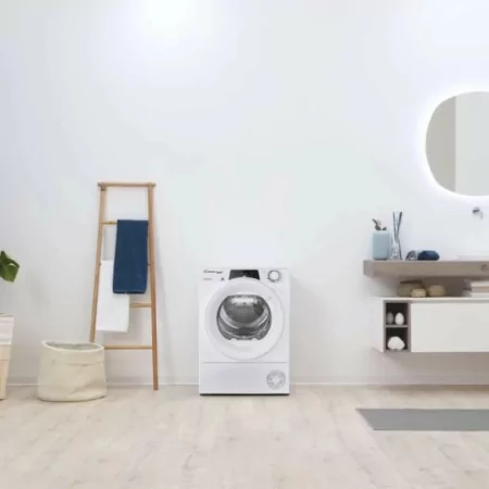 Kontrolsat - Candy Tumble Dryer - 8Kg - Heat Pump - Class A++ - White - Wi-Fi - ROE H8A2TE-S Kontrolsat - Candy Tumble Dryer - 8Kg - Heat Pump - Class A++ - White - Wi-Fi - ROE H8A2TE-S