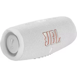 Kontrolsat - JBL CHARGE 5 Speaker - Portable - Waterproof - Branca - CHARGE5WHT
