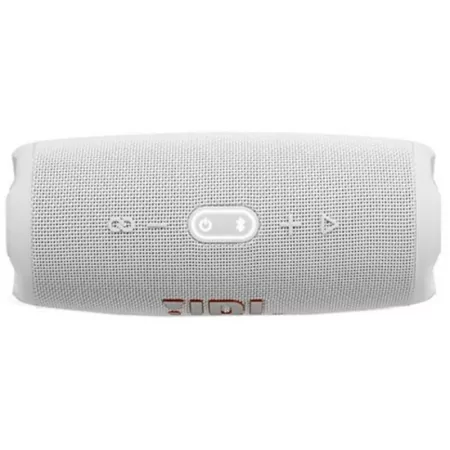 Kontrolsat - JBL CHARGE 5 Speaker - Portable - Waterproof - Branca - CHARGE5WHT