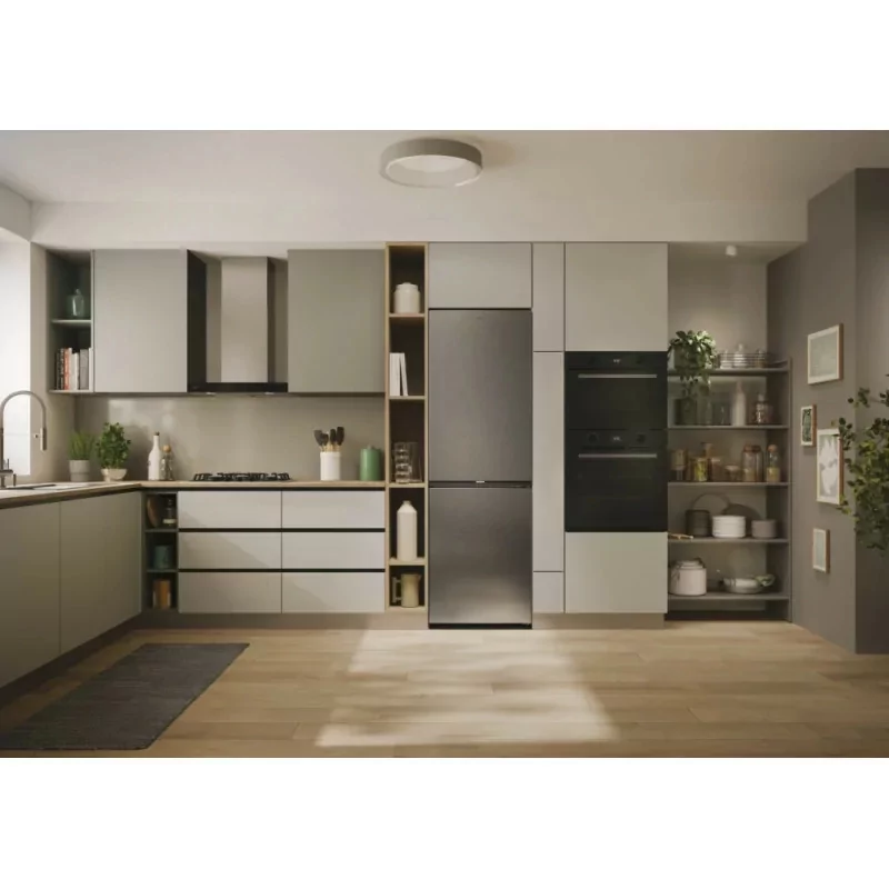 Kontrolsat - Candy CNCQ2T618EX Fridge Freezer (355L - Class E - Inox)