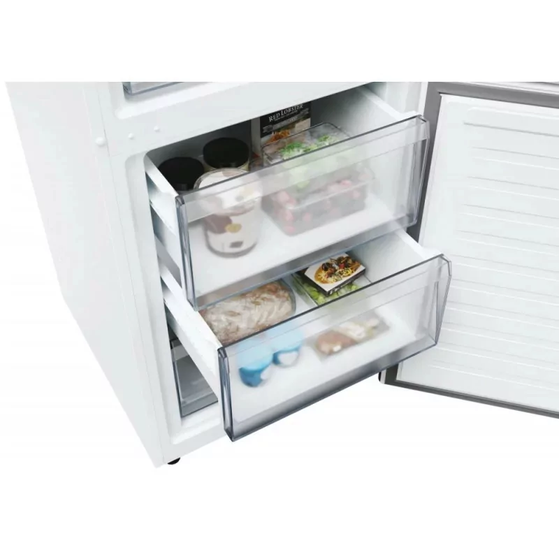 Kontrolsat - Candy CNCQ2T618EW Fridge Freezer (355L - Class E - White)