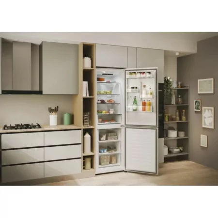 Kontrolsat - Candy CNCQ2T618EW Fridge Freezer (355L - Class E - White)