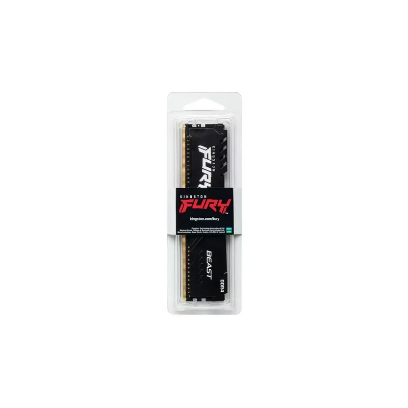 Kontrolsat - Módulo de Memória Kingston 8GB - FURY Beast Black