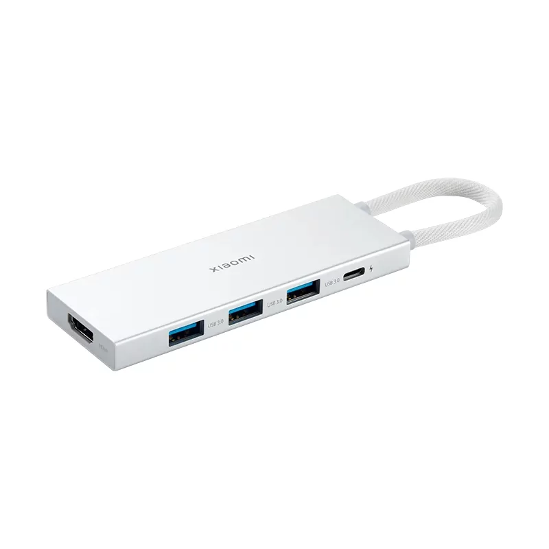 Xiaomi Docking Station 5 in 1 USB 3.0 Type-C – HDMI, PD and 3x USB – White Xiaomi Docking Station 5 in 1 USB 3.0 Type-C – HDMI, PD and 3x USB – White