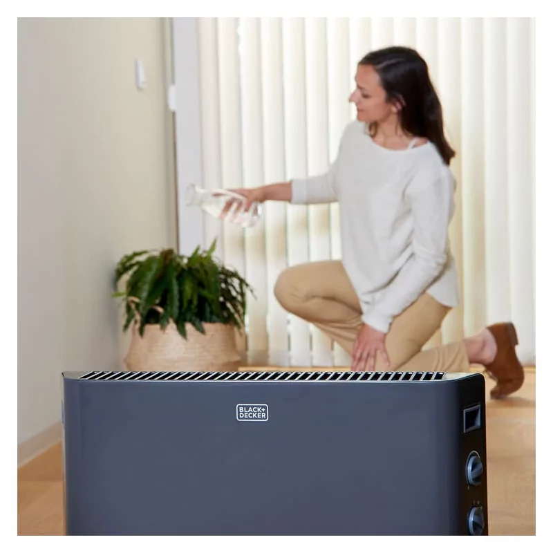 Calefactor Convector Black & Decker - 2000W - Negro - BXCSH2000E