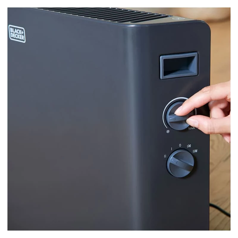 Calefactor Convector Black & Decker - 2000W - Negro - BXCSH2000E