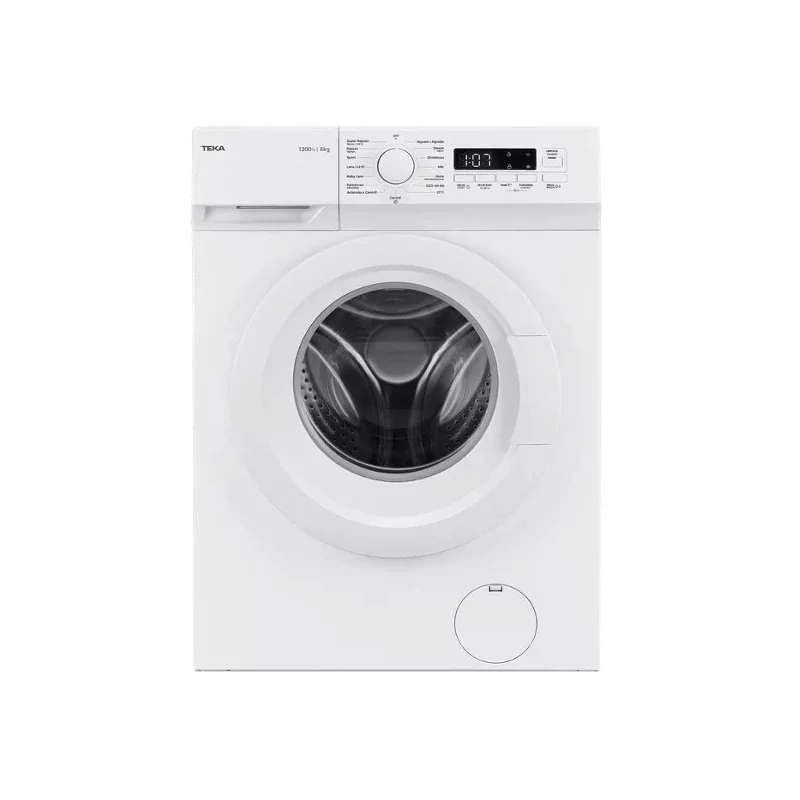 Maquina de Lavar Roupa Teka WMK 10620 WH (6 kg - 1200 rpm - Branco) Maquina de Lavar Roupa Teka WMK 10620 WH (6 kg - 1200 rpm - Branco)