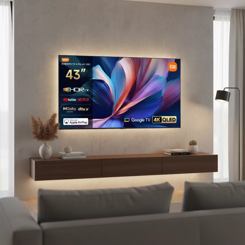Smart TV Xiaomi Pro A 43 2026 QLED - (109cm - Google TV - 4K) - ELA5956EU