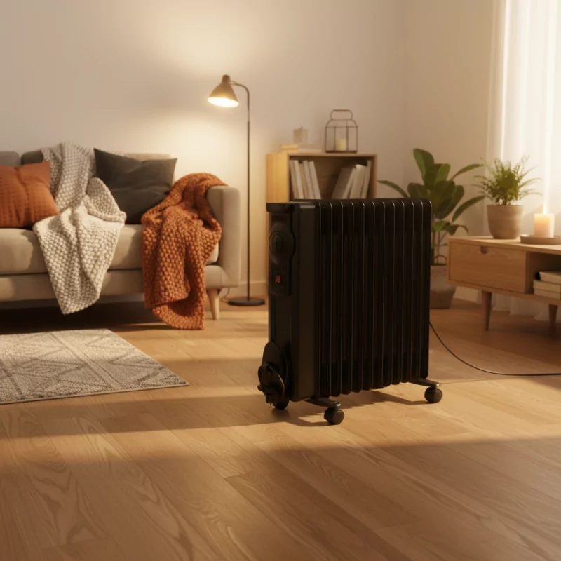 Black&Decker BXRA2000E Oil Radiator Heater - (12 Elements - 2000W)