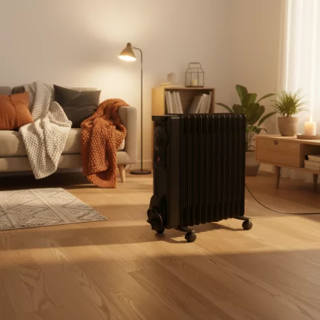 Black&Decker BXRA2000E Oil Radiator Heater - (12 Elements - 2000W)