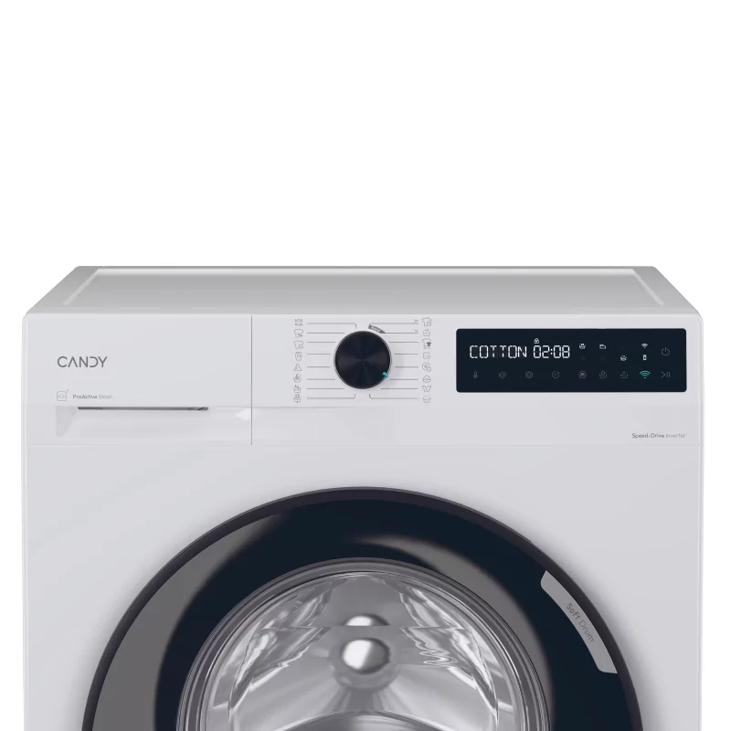 Máquina de Lavar Roupa Candy BR48B6S 8kg 1400RPM Inverter Wi-Fi Classe A