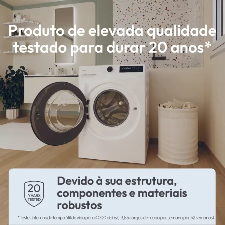 Candy BR48B6S 8kg 1400RPM Inverter Wi-Fi Washing Machine Class A