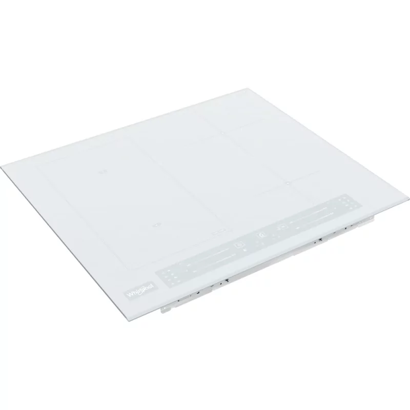 WHIRLPOOL Ceramic Hob WLS-5360-BF/W (Ref: 152073) - 4 Zones, White