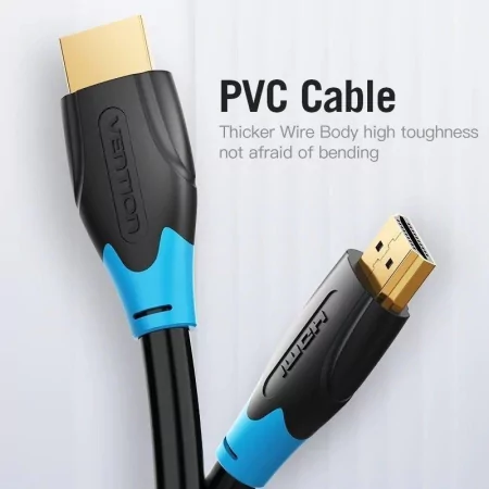 Cabo HDMI 20m 2.0 4K Vention - AACBQ - HDMI Macho para HDMI Macho - Azul