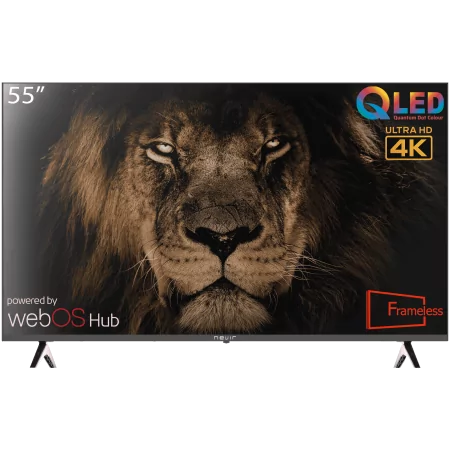 Smart TV Frameless Nevir 55" - (QLED- 4K - WebOS) - NVR-Q8480-55KWBA