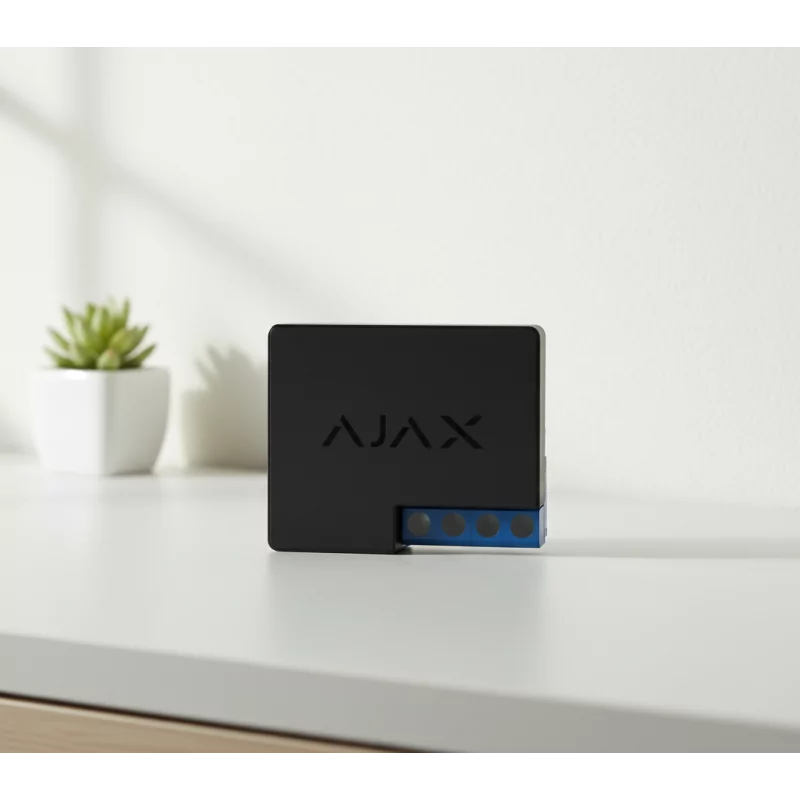 Ajax Relay Jeweller - Relé Contacto Seco s/ Fios 12-24VDC - AJ-RELAY