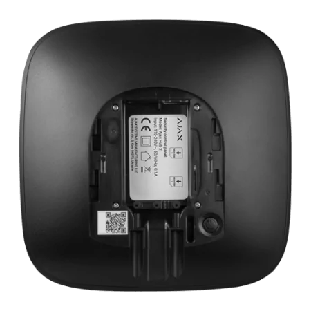 Ajax Hub 2 (4G) Jeweller - Central Alarme Eth/4G x2 c/ Foto - Preto