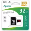 Cartão Micro SD Apacer 32GB XC UHS 1 Classe 10 100MBs + Adaptador