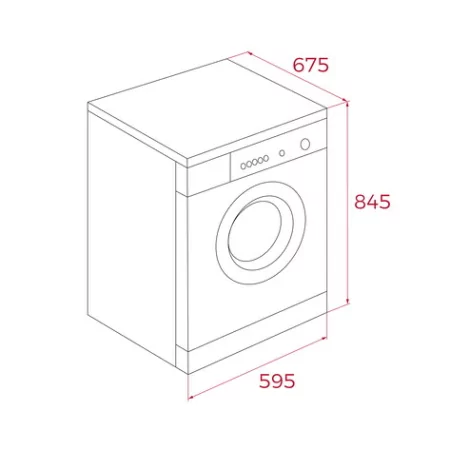 Teka Clothes Dryer - SHK 81030 Wh