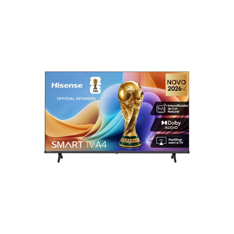Smart TV Hisense 32A4S de 32" (81 cm) HD (HDR10) VIDAA U9