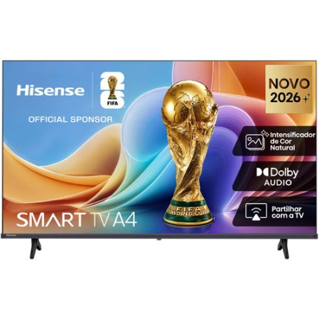 Smart TV Hisense 32A4S de 32" (81 cm) HD (HDR10) VIDAA U9