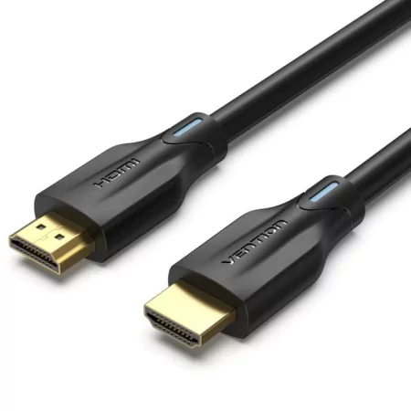Cabo HDMI 2.1 8K - (1m) - Vention AANBF - HDMI Macho - HDMI Macho - Preto