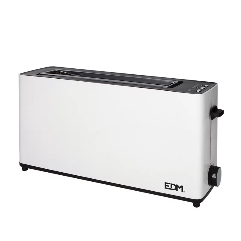 Torradeira EDM 900W Ranhura Grande - White Design 07639