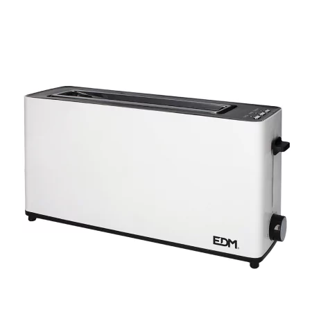 Torradeira EDM 900W Ranhura Grande - White Design 07639