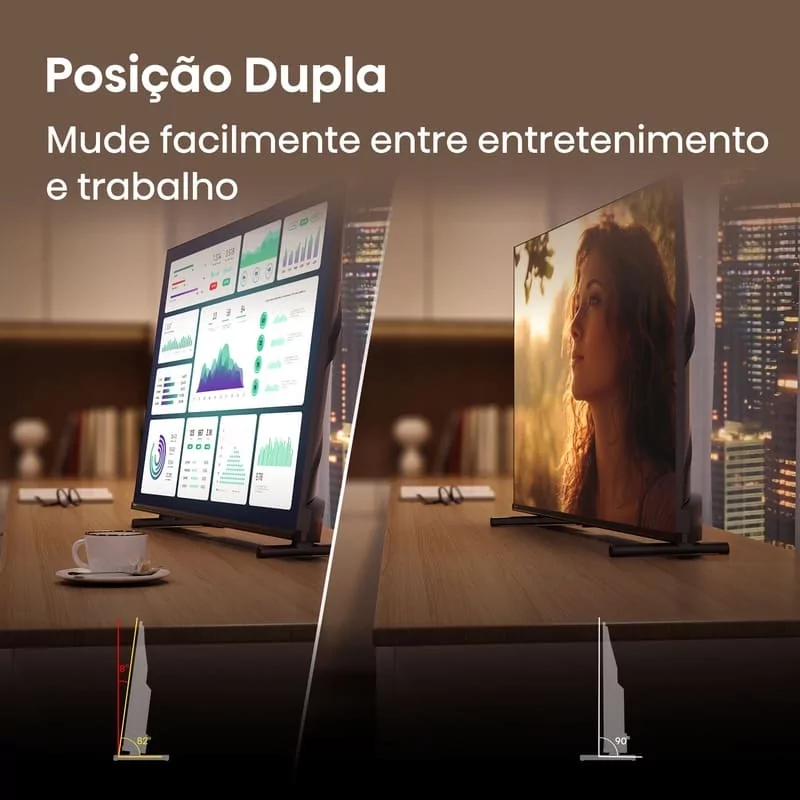 Smart TV Hisense 32A5S de 32" (80 cm) QLED Full HD Dolby Atmos VIDAA U9