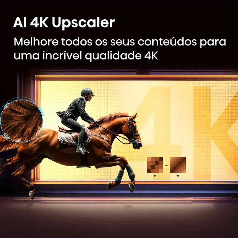 Smart TV Hisense 43E7S 43" (108 cm) - 4K Dolby Vision IQ VIDAA U9.5