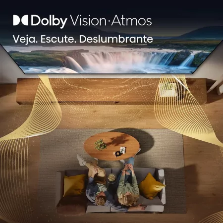Smart TV Hisense 65E7S 65" (164 cm) QLED 4K Dolby Vision IQ VIDAA U9.5