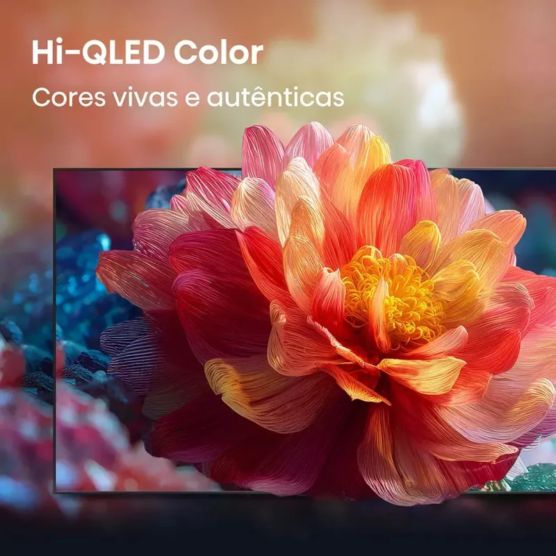 Smart TV Hisense 65E7S 65" (164 cm) QLED 4K Dolby Vision IQ VIDAA U9.5