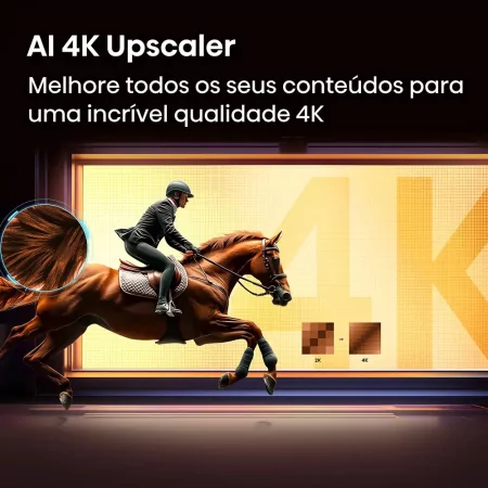 Smart TV Hisense 55E7S 55" (139 cm) QLED 4K Dolby Vision IQ VIDAA U9.5