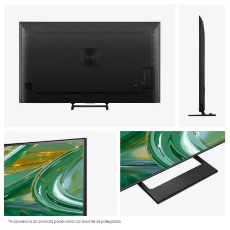 Smart TV Hisense 65E8S 65" (164 cm) MiniLED QLED 4K 144Hz Dolby Vision IQ VIDAA U9
