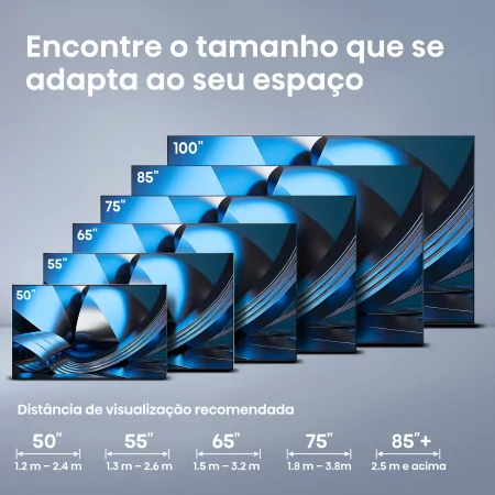 Smart TV Hisense 85U7SE 85" (215 cm) MiniLED QLED 4K 144Hz Dolby Vision IQ IMAX Enhanced VIDAA U9
