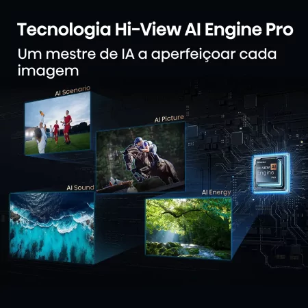 Smart TV Hisense 75U7S PRO 75" (189 cm) MiniLED QLED 4K 165Hz Dolby Vision IQ IMAX Enhancer VIDAA U9.5