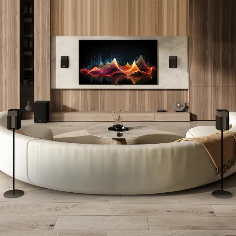 Soundbar Hisense HT Saturn 360W - 4.1.2 CH, Home Theater, Dolby Atmos, DTS Virtual: X, Hi-Concerto, EzPlay