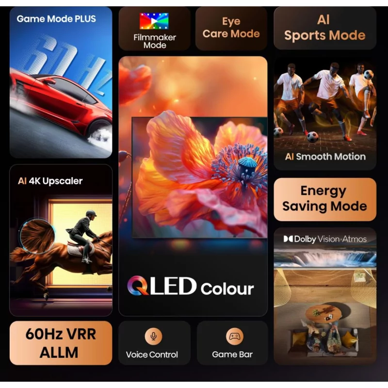 Hisense 75E7Q - QLED 4K Smart TV 75"