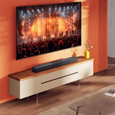 Barra de sonido Hisense HS2000 240W - 2.1 canales, DTS Virtual:X - Negra