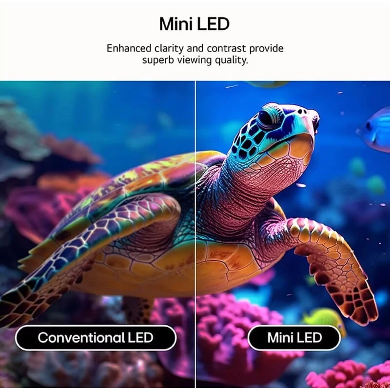 Smart TV LG 55QNED7EB 55" (140 cm) QNED Mini LED 4K UHD AI α7 Gen9 HDR10 Magic Remote