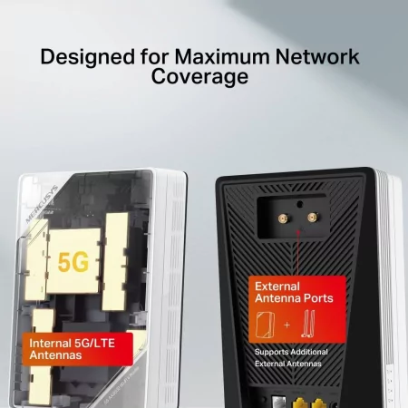 Router 5G Wi-Fi 6 2.5GbE Mesh Mercusys MB520-5G AX3000