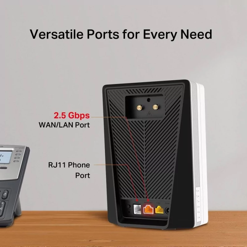 Router 5G Mercusys MB520-5G AX3000 Wi-Fi 6 2.5GbE Mesh