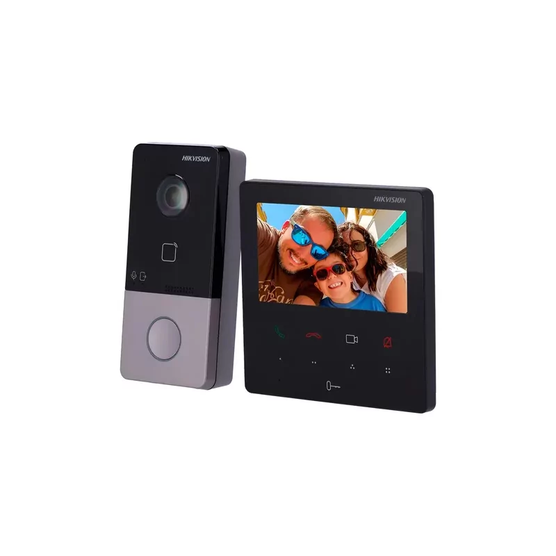 Vídeo Porteiro IP Hikvision 2MP WiFi PoE IP65 - DS-KIS606-P