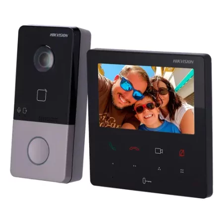 Vídeo Porteiro IP Hikvision 2MP WiFi PoE IP65 - DS-KIS606-P